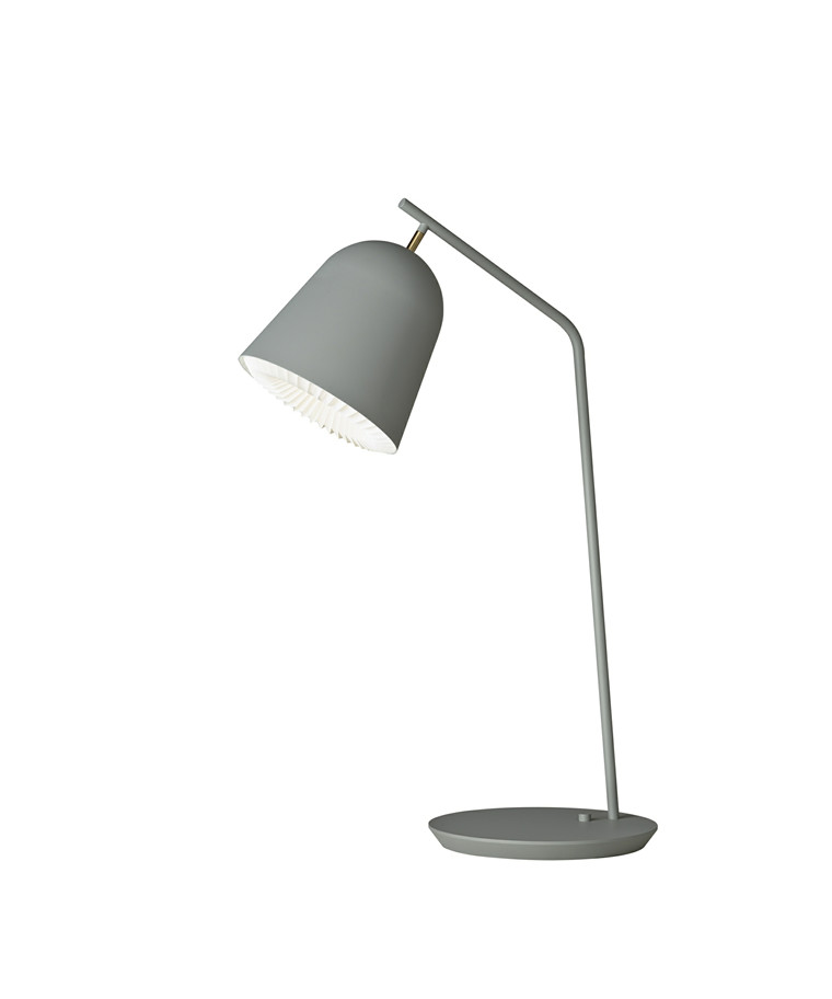 At understrege glæde genvinde 355TG bordlampe grå le klint dansk produceret 5703387135543